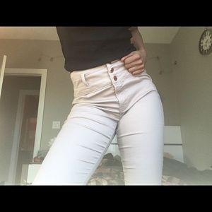 Pastel Pink Charlotte Russe Skinny Jeans